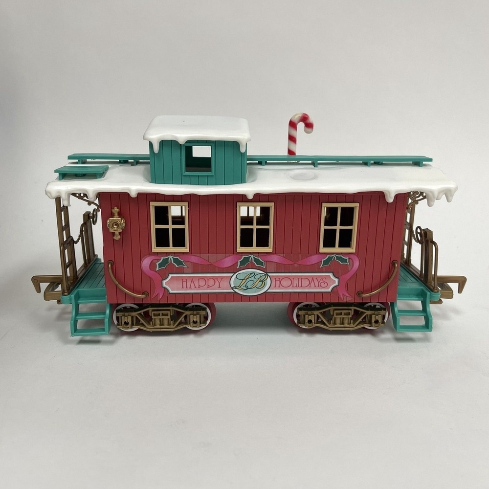 New Bright The‎ Logger Bears Express Train Musical Christmas Songs Whistle Snow